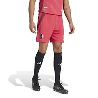 Short adidas rouge authentique pour homme St. Louis CITY SC Domicile 2025 Forever Red