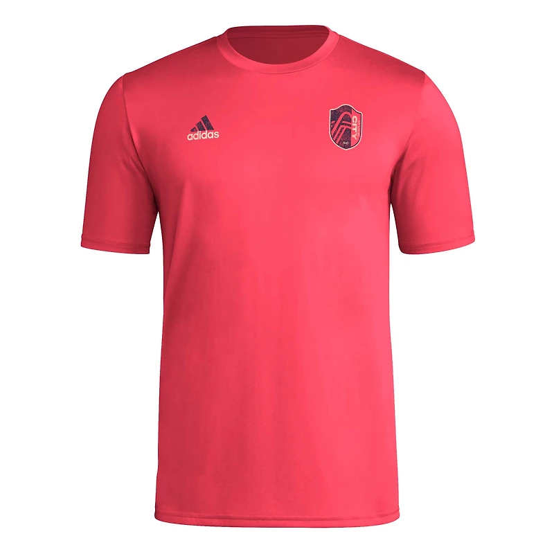 Men's adidas Red St. Louis City SC Local Stoic AEROREADY T-Shirt