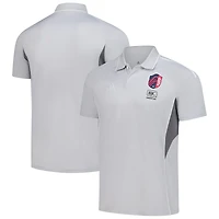 Polo d'entraînement adidas Silver St. Louis City SC 2025 pour homme