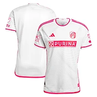 Men's adidas  White St. Louis City SC 2024 The Confluence Kit Authentic Jersey