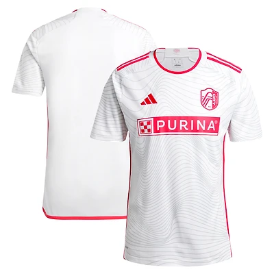 Men's adidas White St. Louis City SC 2024 The Confluence Kit Replica Jersey