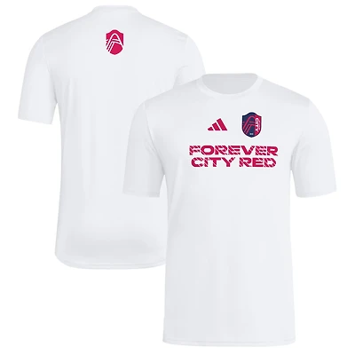 Men's adidas St. Louis City SC 2025 Jersey Hook AEROREADY T-Shirt
