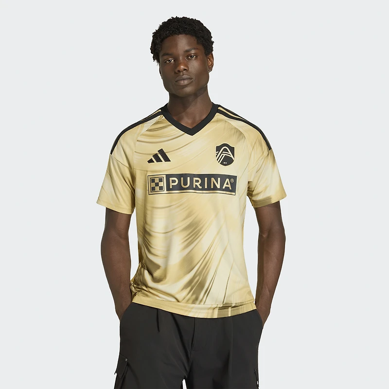 Men's adidas Yellow St. Louis CITY SC 2026 The Tina Turner Kit Replica Jersey