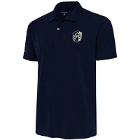 Polo Antigua Navy St. Louis City SC brossé métallisé Tribute Desert Dry pour homme