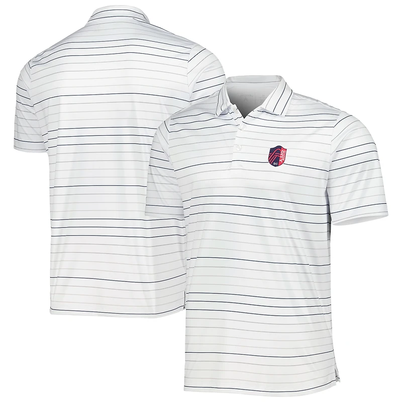 Polo Antigua blanc pour homme St. Louis City SC Ryder