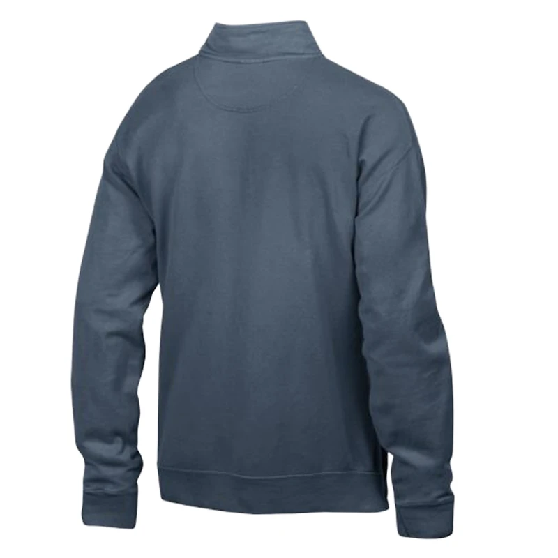 Men's  Blue St. Louis CITY SC Logo ComfortWash Fleece Quarter-Zip Jacket