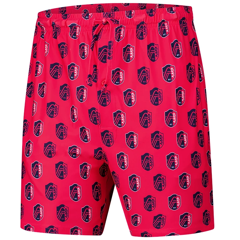 Ensemble de 2 shorts Concepts Sport Rouge St. Louis City SC Record pour hommes