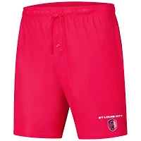 Ensemble de 2 shorts Concepts Sport Rouge St. Louis City SC Record pour hommes