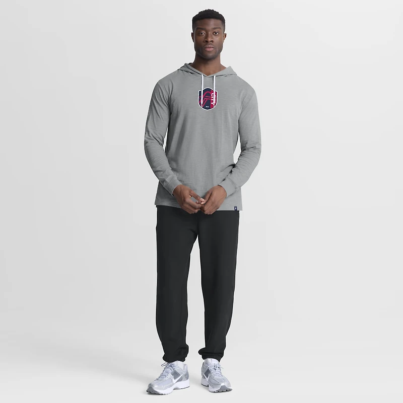 Men's Fanatics Gray St. Louis CITY SC Unending Practice Transitional Slub Hoodie