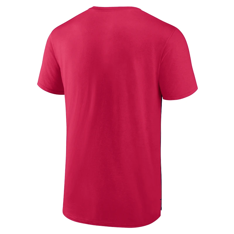 T-shirt Fanatics rouge Golden Goal pour homme de St. Louis City SC