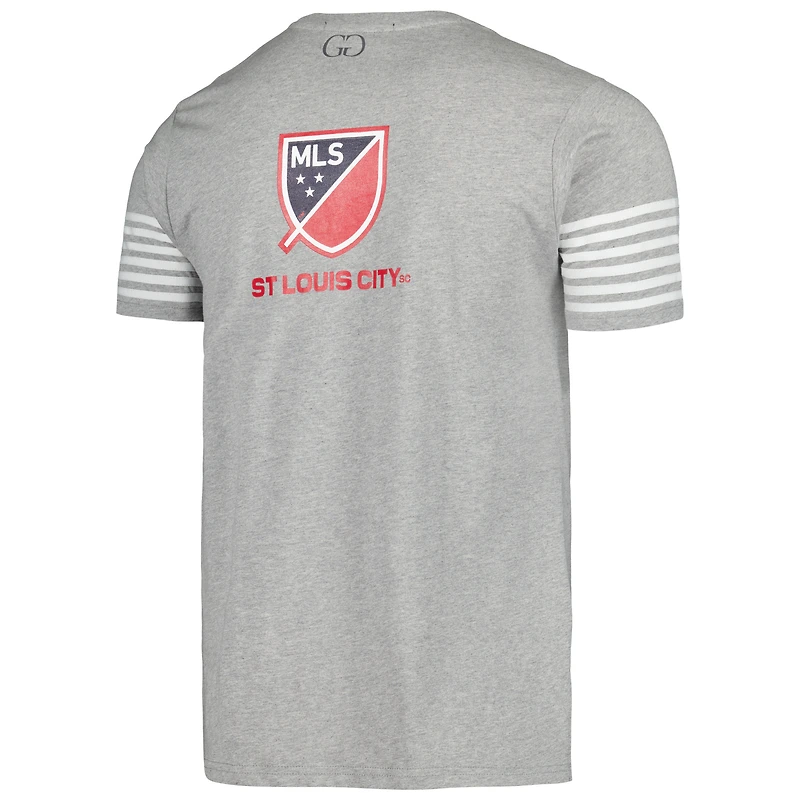 T-shirt Grungy Gentleman Heather Grey St. Louis City SC pour hommes