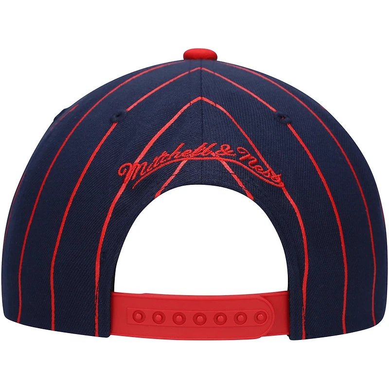 Casquette pour homme Mitchell & Ness Navy St. Louis City SC Team Pin Snapback
