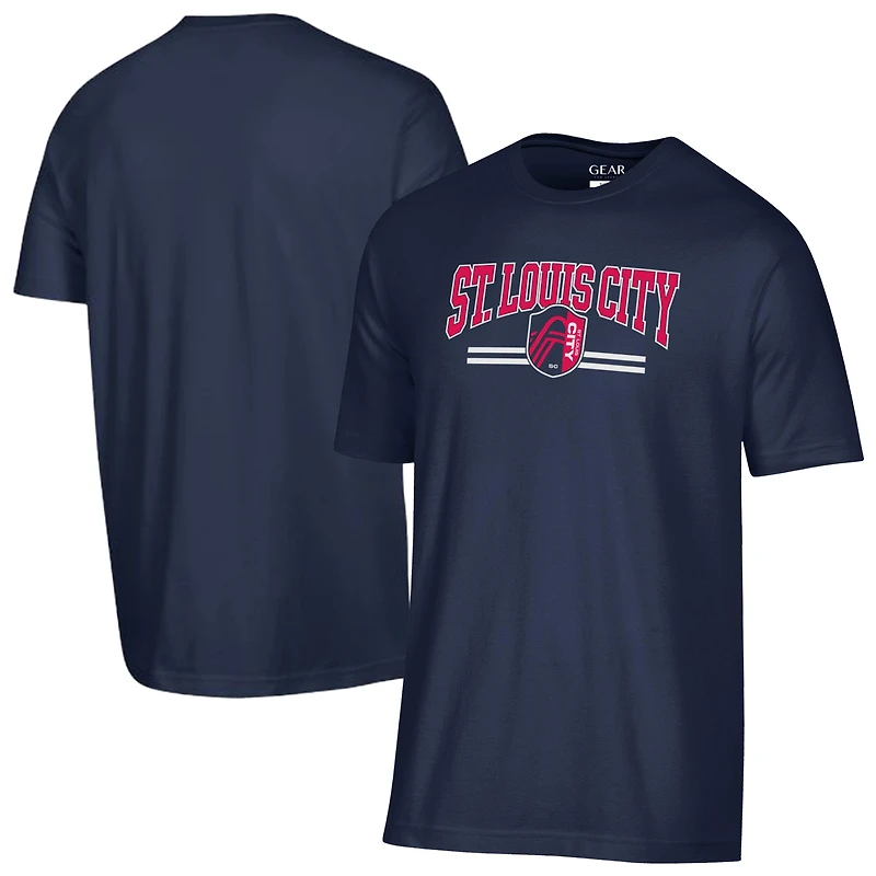 Men's  Navy St. Louis CITY SC Big Soft T-Shirt
