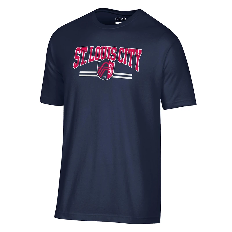 Men's  Navy St. Louis CITY SC Big Soft T-Shirt