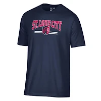 Men's  Navy St. Louis CITY SC Big Soft T-Shirt