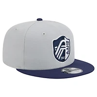 Casquette Snapback bicolore 9FIFTY St. Louis City SC de New Era pour homme, gris