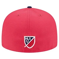 Casquette ajustée New Era 59FIFTY Kickoff 2025 pour homme St. Louis City SC rouge
