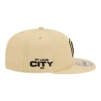 Men's New Era Sand St. Louis CITY SC 2026 Jersey Hook 9FIFTY Snapback Hat