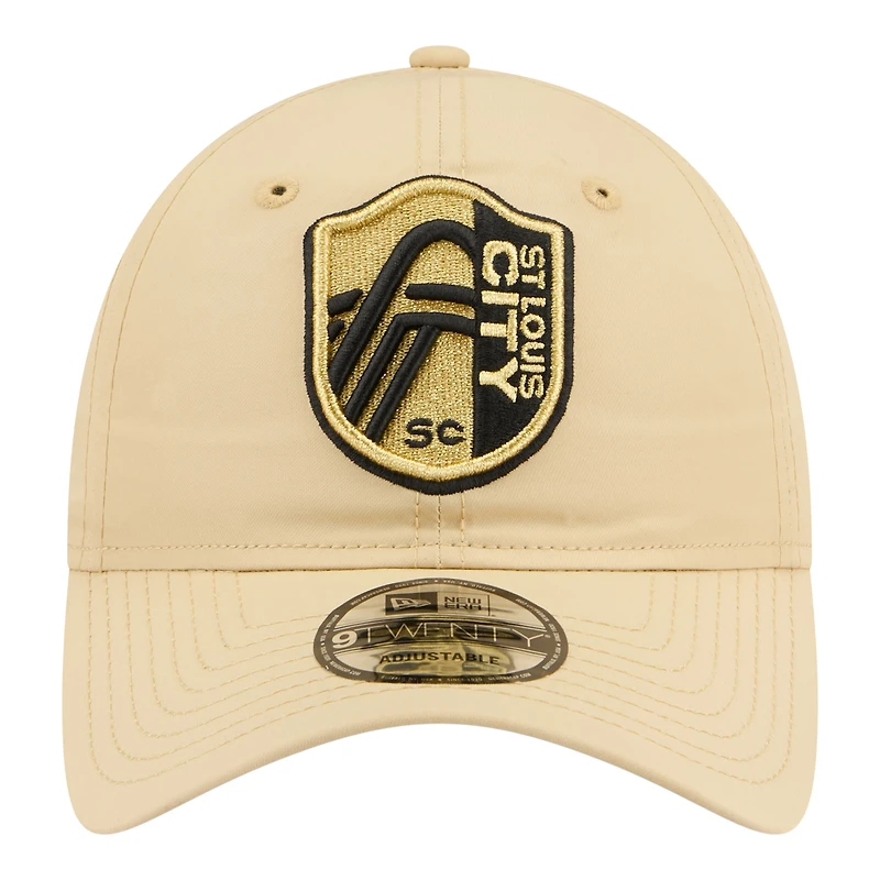 Men's New Era Sand St. Louis CITY SC 2026 Jersey Hook 9TWENTY Adjustable Hat