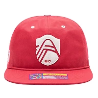 Casquette Snapback rouge Bankroll St. Louis City SC pour hommes