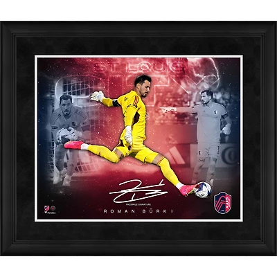 Roman Bürki St. Louis City SC Framed 16" x 20" Stars of the Game Collage - Facsimile Signature