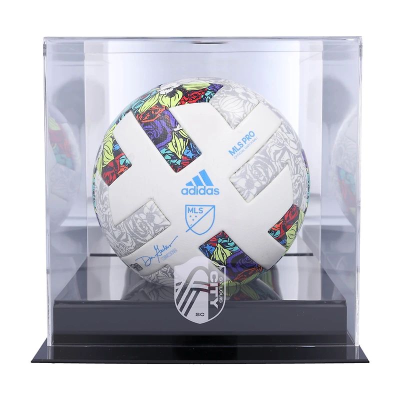 St. Louis City SC Blackbase Logo Soccer Ball Display Case