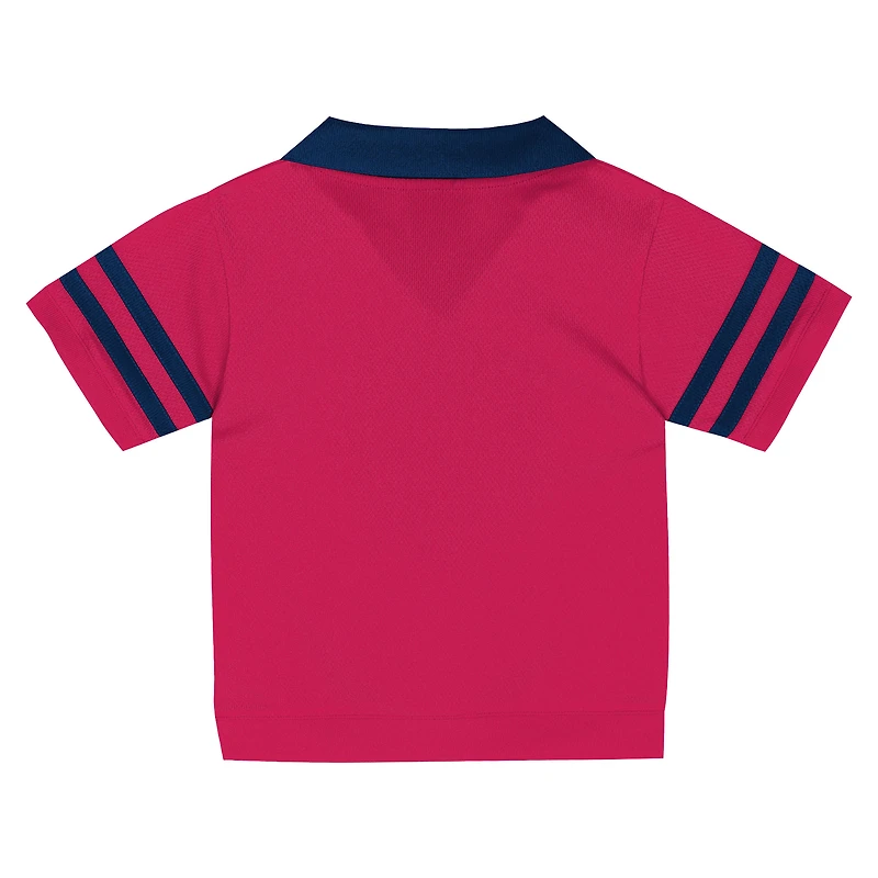 Ensemble haut et short Charming Dude rouge pour tout-petits St. Louis City SC