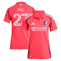 Women's adidas Fallou Fall Red St. Louis CITY SC 2025 Forever Replica Jersey