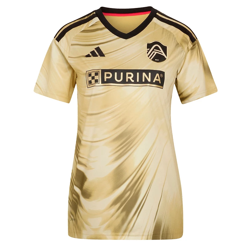 Women's adidas Fallou Fall Yellow St. Louis CITY SC 2026 The Tina Turner Kit Replica Jersey