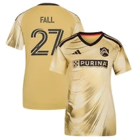 Women's adidas Fallou Fall Yellow St. Louis CITY SC 2026 The Tina Turner Kit Replica Jersey