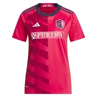Women's adidas João Klauss Red St. Louis CITY SC 2023 Kit Replica Jersey