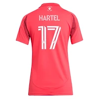 Maillot de joueur réplique rouge adidas Marcel Hartel Red St. Louis CITY SC 2025 Forever pour femme