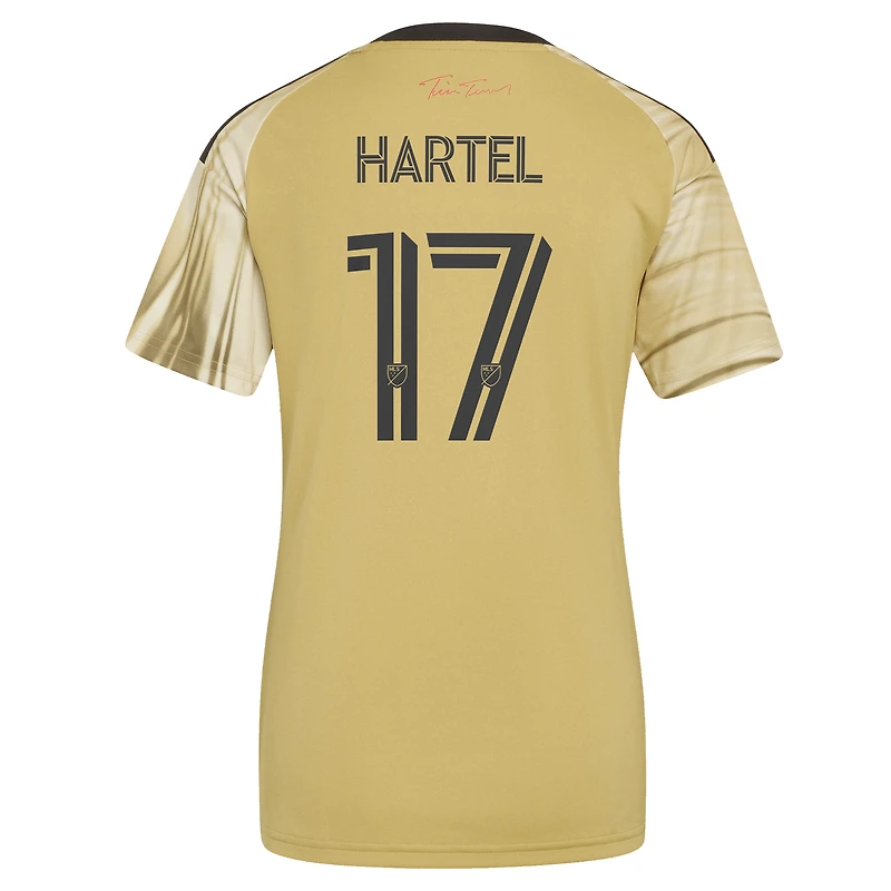 Women's adidas Marcel Hartel Yellow St. Louis CITY SC 2026 The Tina Turner Kit Replica Jersey