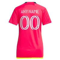 Maillot réplique personnalisé adidas rouge St. Louis CITY SC 2023 Kit pour femme