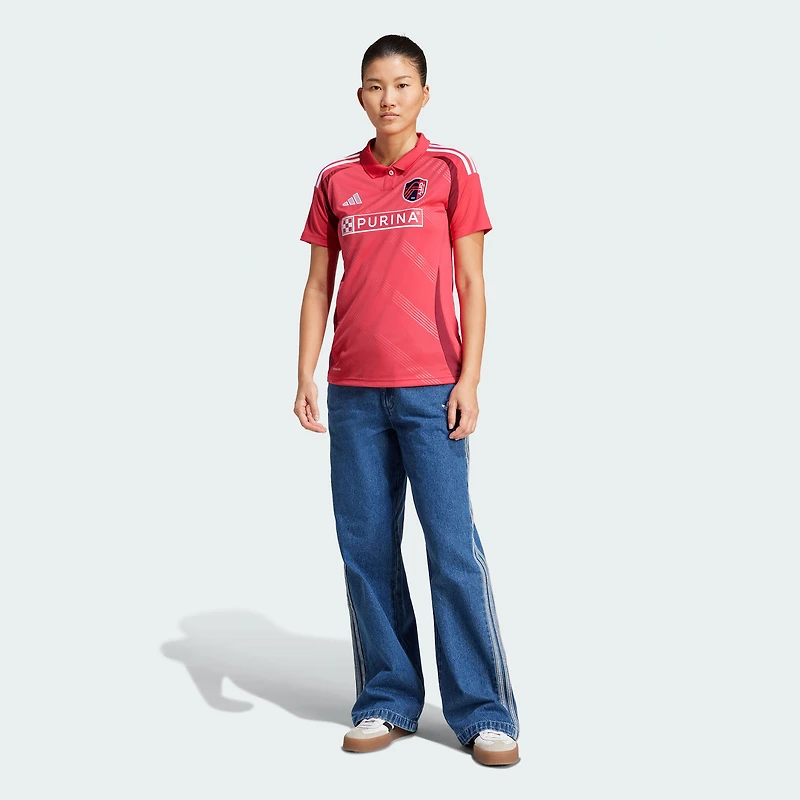 Women's adidas  Red St. Louis CITY SC 2025 Forever Replica Jersey