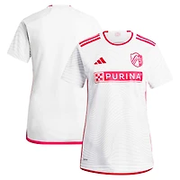 Maillot adidas femme blanc St. Louis City SC 2024 The Confluence Kit Replica