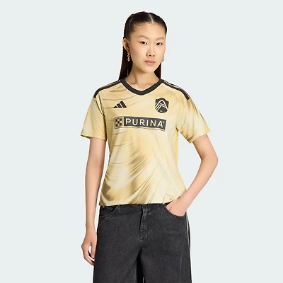 Women's adidas Yellow St. Louis CITY SC 2026 The Tina Turner Kit Replica Jersey