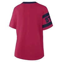 T-shirt rouge pour femme Fanatics St. Louis City SC Defender Pairing Legacy