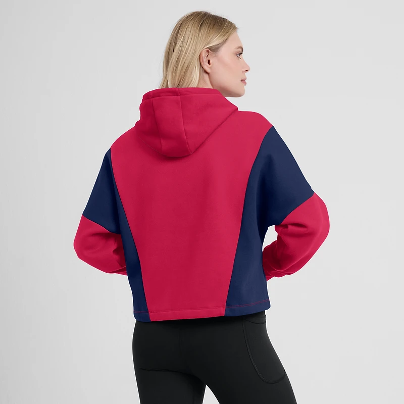 Sweat à capuche surdimensionné rouge pour gardien de but St. Louis City SC Fanatics femme