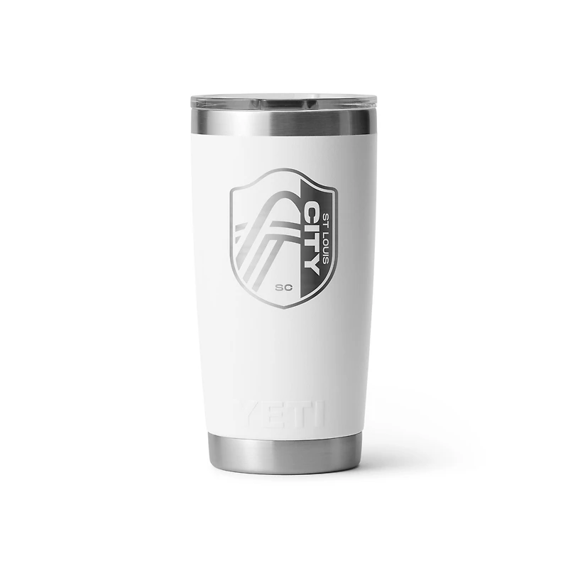 Gobelet isotherme YETI St. Louis City SC Rambler de 590 ml (20 oz) avec couvercle Magslider