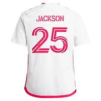 Youth adidas Aziel Jackson White St. Louis City SC 2024 The Confluence Kit Replica Player Jersey