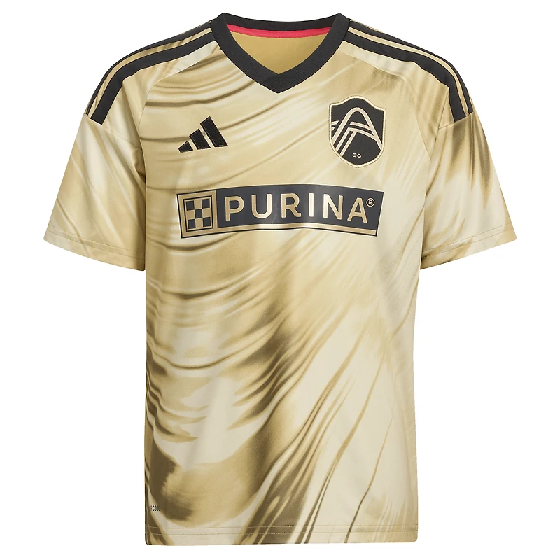 Youth adidas Daniel Edelman Yellow St. Louis CITY SC 2026 The Tina Turner Kit Replica Jersey
