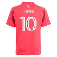 Youth adidas Eduard Löwen Red St. Louis CITY SC 2025 Forever Replica Player Jersey