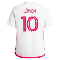 Youth adidas Eduard Löwen White St. Louis City SC 2024 The Confluence Kit Replica Player Jersey