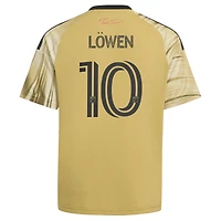 Youth adidas Eduard Löwen Yellow St. Louis CITY SC 2026 The Tina Turner Kit Replica Jersey