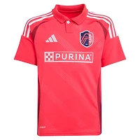 Youth adidas Fallou Fall Red St. Louis CITY SC 2025 Forever Replica Jersey