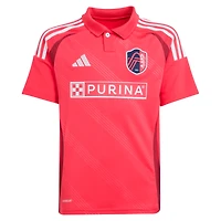 Maillot de joueur réplique rouge adidas João Klauss pour jeune St. Louis CITY SC 2025 Forever Red