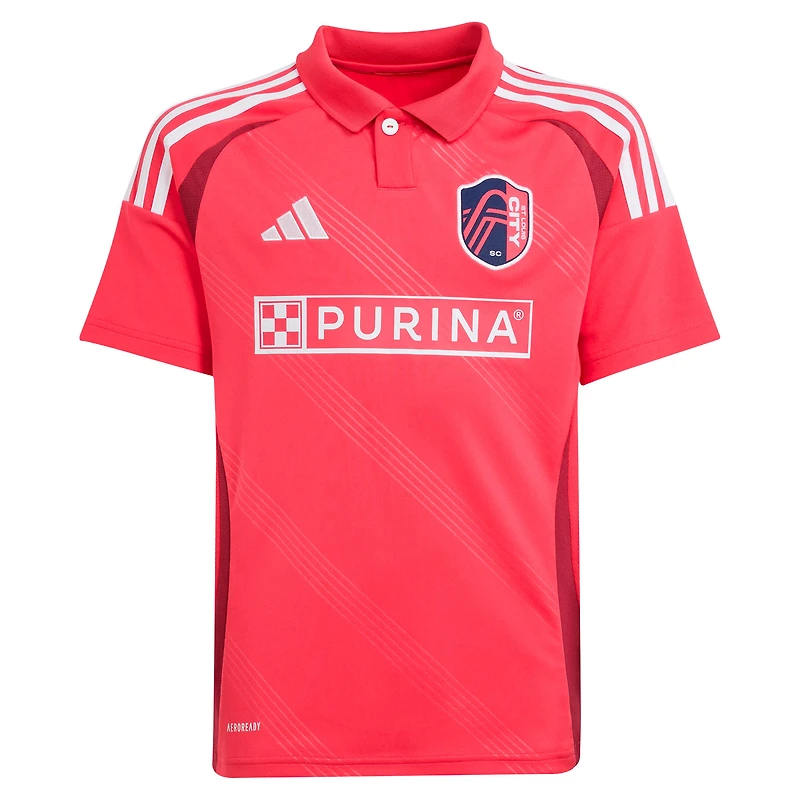 Youth adidas MyKhi Joyner Red St. Louis CITY SC 2025 Forever Replica Jersey