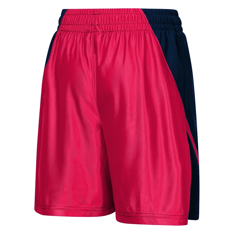 Short de sport Youth Outerstuff bleu marine/rouge St. Louis City SC à blocs couleurs