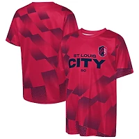 Youth Outerstuff  Red St. Louis CITY SC Sheer Thrill T-Shirt